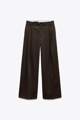 DOUBLE PLEAT TROUSERS - Zara фото 13