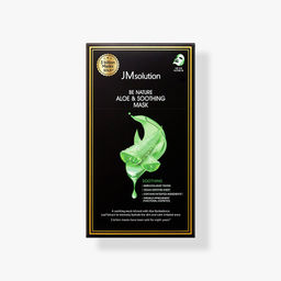 Маска для лица тканевая успокаивающая с экстрактом алоэ - Mask Be Nature Aloe & Soothing, 24 мл