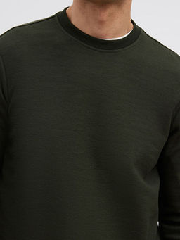 Bisiklet Yaka Uzun Kollu Erkek Ti??rt