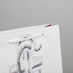 Пакет подарочный ламинированный, упаковка, Enjoy, ML 21 х 25 х 8 см