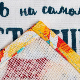 Набор кухонных полотенец Доляна Тебе 35х60см-2шт, 100% хлопок  фото 6