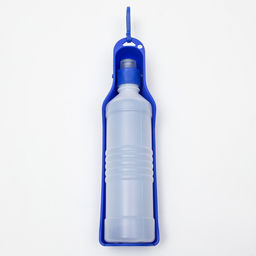 Поилка прогулочная 500 мл, синяя - Пижон фото 4