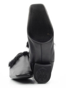 03-N18120S-2 BLACK Полуботинки женские (натуральная кожа)