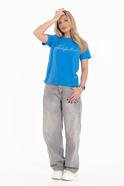 Футболка М325079Пб Голубой темный