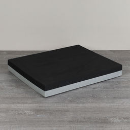 Мат балансировочный для фитнеса и йоги 40х33х5cm/ черно-серый/ уп20 - ГалеонТрейд фото 2