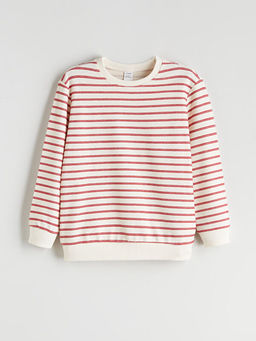 ?izgili Erkek ?ocuk Sweatshirt ve E?ofman Alt 2li