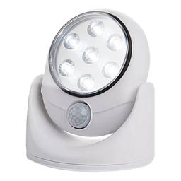 ULK-N21 SENSOR WHITE Светодиодный светильник накладной, с датчиком движения. На батарейках 4АА (не в комплекте). Белый. ТМ Uniel. - Volpe фото 2