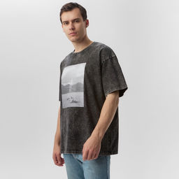 Футболка мужская MIST Lost, черный, р-р L