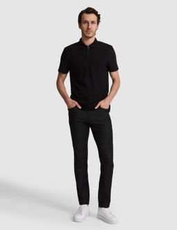 Siyah Slim Fit Ti__rt