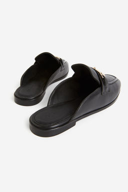 Mocasines estilo mule de piel - H&m фото 4