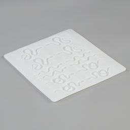 Молд силиконовый «Змейки» 16,5 х 14,8 х 1 см