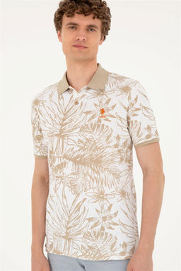 U. S. Polo Assn / Мужская футболка светло-хаки - U.s. polo assn фото 3