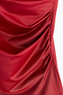 Top drapeado de un hombro - H&m фото 7