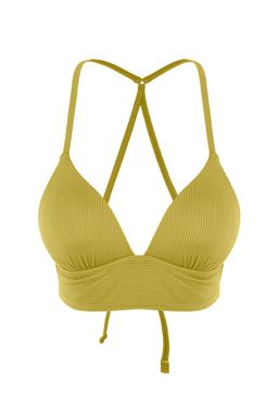 TRENDYOLMILLA Turuncu Ucgen Push Up Dokulu Bikini Ustu TBESS21BU0010  фото 26