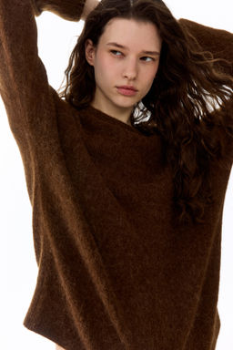 Jersey oversize en mezcla de alpaca - H&m фото 3