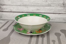 Набор Домашние животные 3пред (тарелка 19см, миска 18см, кружка 240мл) в под. уп. арт. MFK04005 /МФК/  фото 6