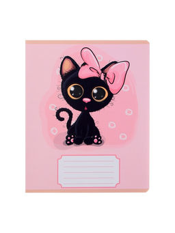 Цена за 2 шт. Комплект тетрадей из 10 штук, 12 листов в узкую линию Calligrata «Милашки с бантиком», обложка мелованная бумага, ВД-лак, блок офсет, 5 видов по 2 штуки