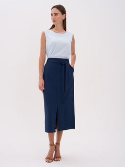 льняная юбка ЛЕН с ВИСКОЗОЙ - Трика фото 2