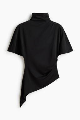 Top asim?trico con cuello perkins