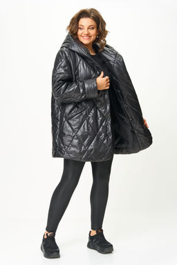 Пальто Anastasia Mak 1055-1 черный фото 3