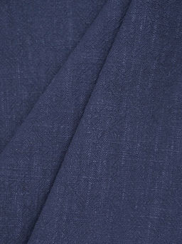 Крапива Рами (Ramie) цв.Темно-синий флер, ш.1.4м, крапива-100%, 230гр/м.кв - Купава фото 12