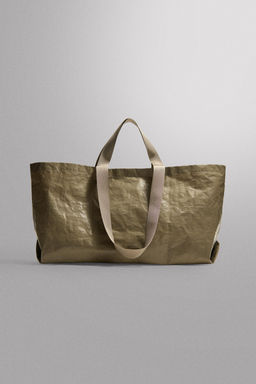 BOLSA TOTE / Gris topo - Zara фото 4