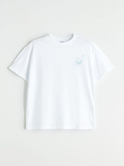 Bisiklet Yaka K?z ?ocuk Ti??rt