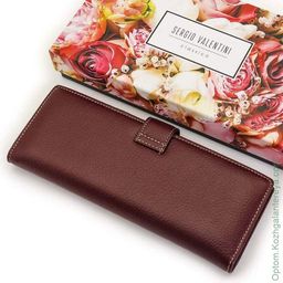 Женская кожаная визитница Sergio Valentini СВ 8090-075  фото 4