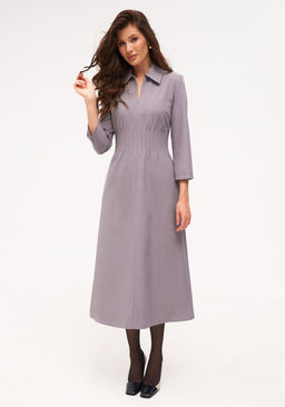 Платье KaVari 1089 серый  фото 2