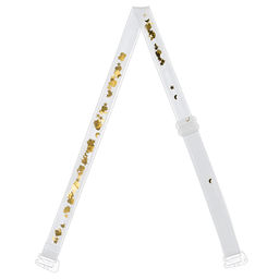 Бретели (пара) Gamma BR-1013 в пакете 10 мм 10 пар СК/Распродажа под золото