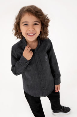 Erkek _ocuk Antrasit Uzun Kollu G_mlek - U.s. polo assn фото 4