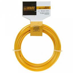 Леска для триммера 15м, s3мм "Квадрат", нейлон (Россия)