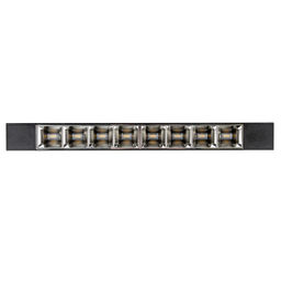 ULB-Q282 20W/4000K BLACK Светильник-прожектор светодиодный трековый. Линейный. 1600 Лм. Белый свет (4000К). Корпус черный. ТМ Volpe