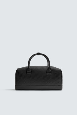 RUBBERISED TEXTURED CROSSBODY BAG - Zara фото 9