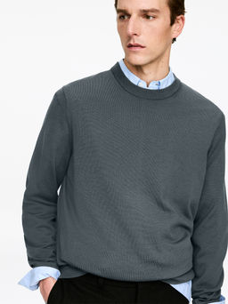 Jersey de punto fino en lana merino - H&m фото 9