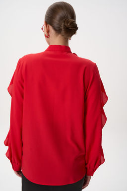 Рубашка Кристл (красный) - Эльза фото 37