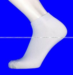 Цена за 12 пар. Следки мужские белые ХЛОПОК