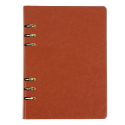 Органайзер на кольцах Престиж А5, 92 листа, в линейку, обложка кожзам, МИКС - Calligrata фото 11