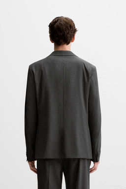 CHECKED SUIT BLAZER - Zara фото 3