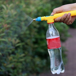 Опрыскиватель ручной, длина 29 см, резьба под пульверизатор/бутылку, пластик