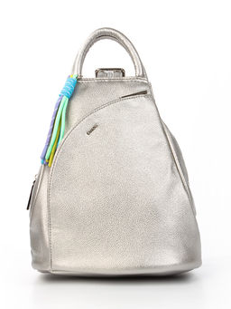 LACCOMA рюкзак Кэрри-серебристый эко кожа хлопок