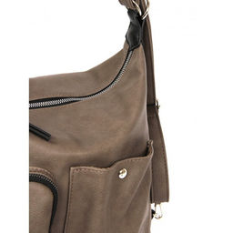 Сумка женская искусственная кожа ADEL-260 (рюкзак change) . 1отдел+кар/пер, капучино 260916 - Adelia фото 4