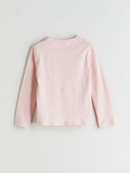 Bisiklet Yaka Ta?l? K?z ?ocuk Ti??rt