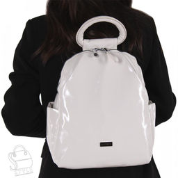 Рюкзак женский 670088-1 white Velina Fabbiano-Safenta/30 в Новосибирске