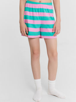 Комплект домашний для девочек в полоску - Mark formelle фото 5