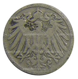 10 пфеннигов 1891 года D Германия