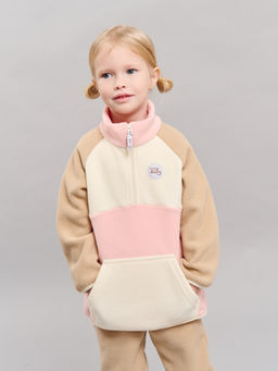 Костюм флисовый Колор блок Орхидея 0+ - Bungly фото 9