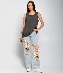 Майка #КТ2286, графит