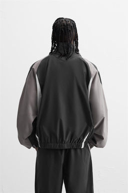 COLOUR BLOCK TECHNICAL JACKET - Zara фото 3