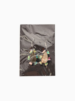 Серьги «Капельки», 5.5×2 см, ракушка